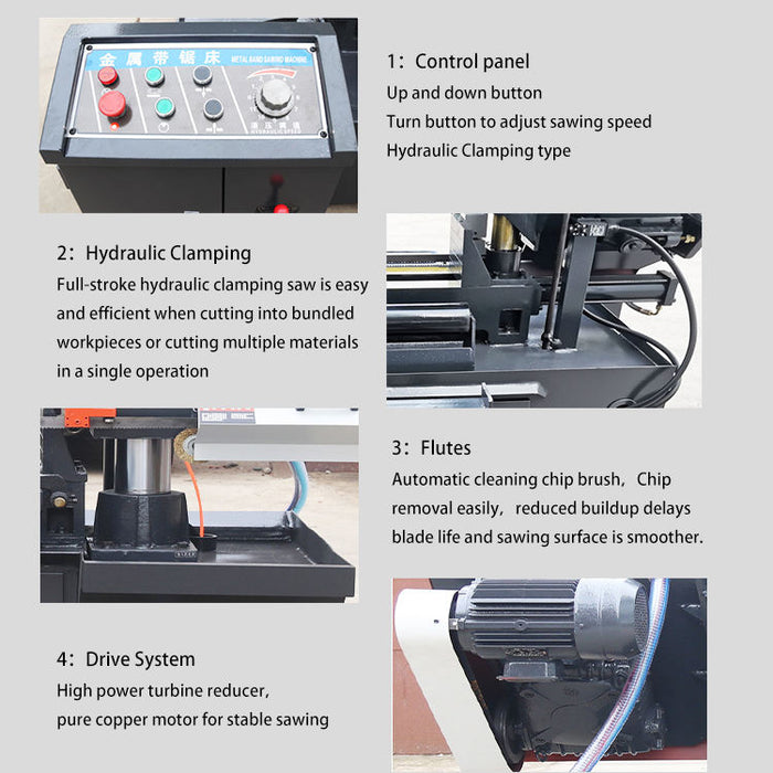 ROWDAI GB4250 Double Column Bandsaw