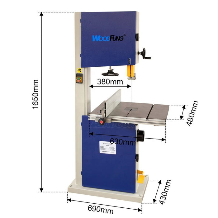 WoodFung 18-Inch Vertical Bandsaw