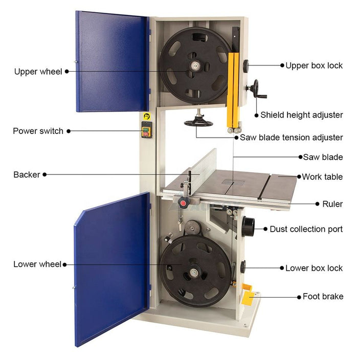 WoodFung 18-Inch Vertical Bandsaw